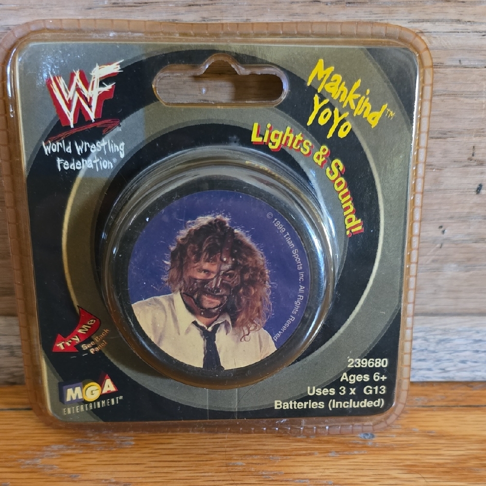 Mankind, Mick Foley WWF WWE Vintage YOYO Lights And Sound